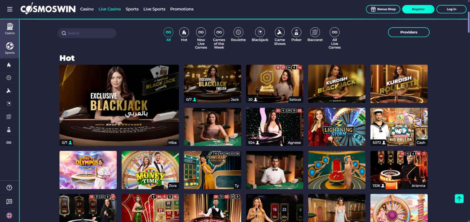 Cosmoswin-live-casino