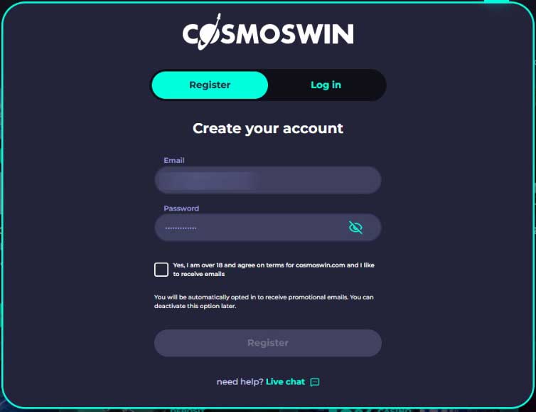 Cosmoswin-register-1