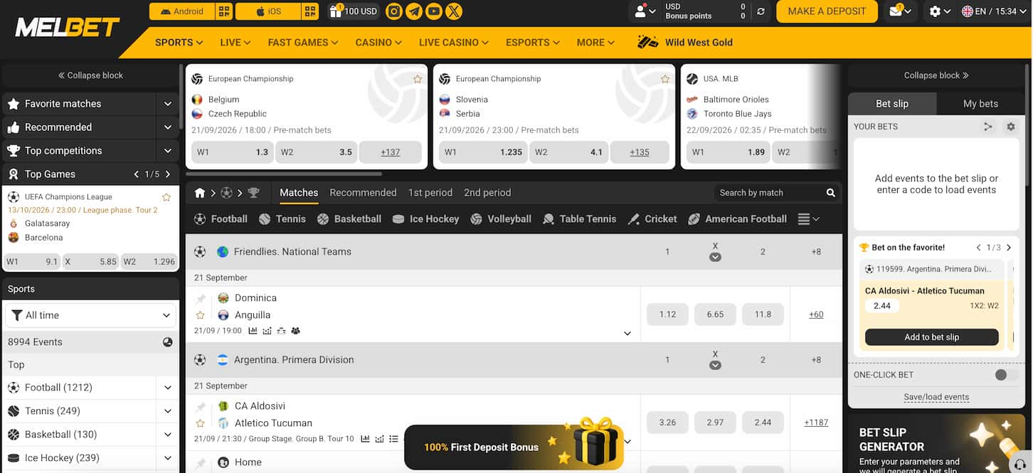 melbet sportsbook